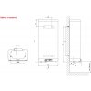 DRAŽICE OKHE ONE/E 30 plochý (len 32 cm) elektrický zásobníkový ohrievač teplej vody (bojler) 28l, závesný, zvislý
