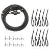 Set záhradný hmlový systém BLACK LINE 8m