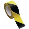 paska vystrazna lepici pvc cerno zluta 50 mm x 33 m