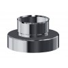 Přechod jednopláště na trojplášť pro sopouch 90° o200/300 mm, tl. 0,6