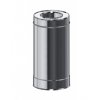 Trojplášťová izolovaná komínová rúra - priemer 130/225 mm, dĺžka 1000 mm ( 1 m ) - dymovod