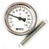 Teplomer príložný 63mm s objímkou 0-120°C