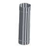 Nerezová komínová rúra nastaviteľná - priemer 120 mm, dĺžka 2x250 mm (2x0,25m), dymovod - jednoplášť