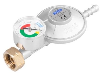 Regulátor tlaku plynu 30mbar s manometrem