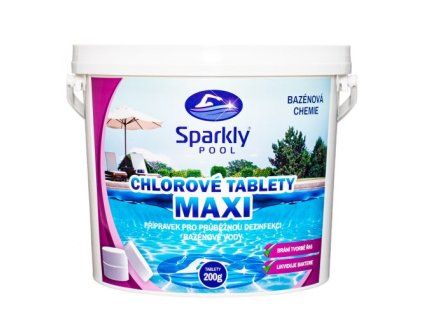 Chlorové tablety do bazénu MAXI 3kg