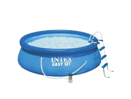 piscina intex easy set 457x107 cm con depuradora y escalera 56409