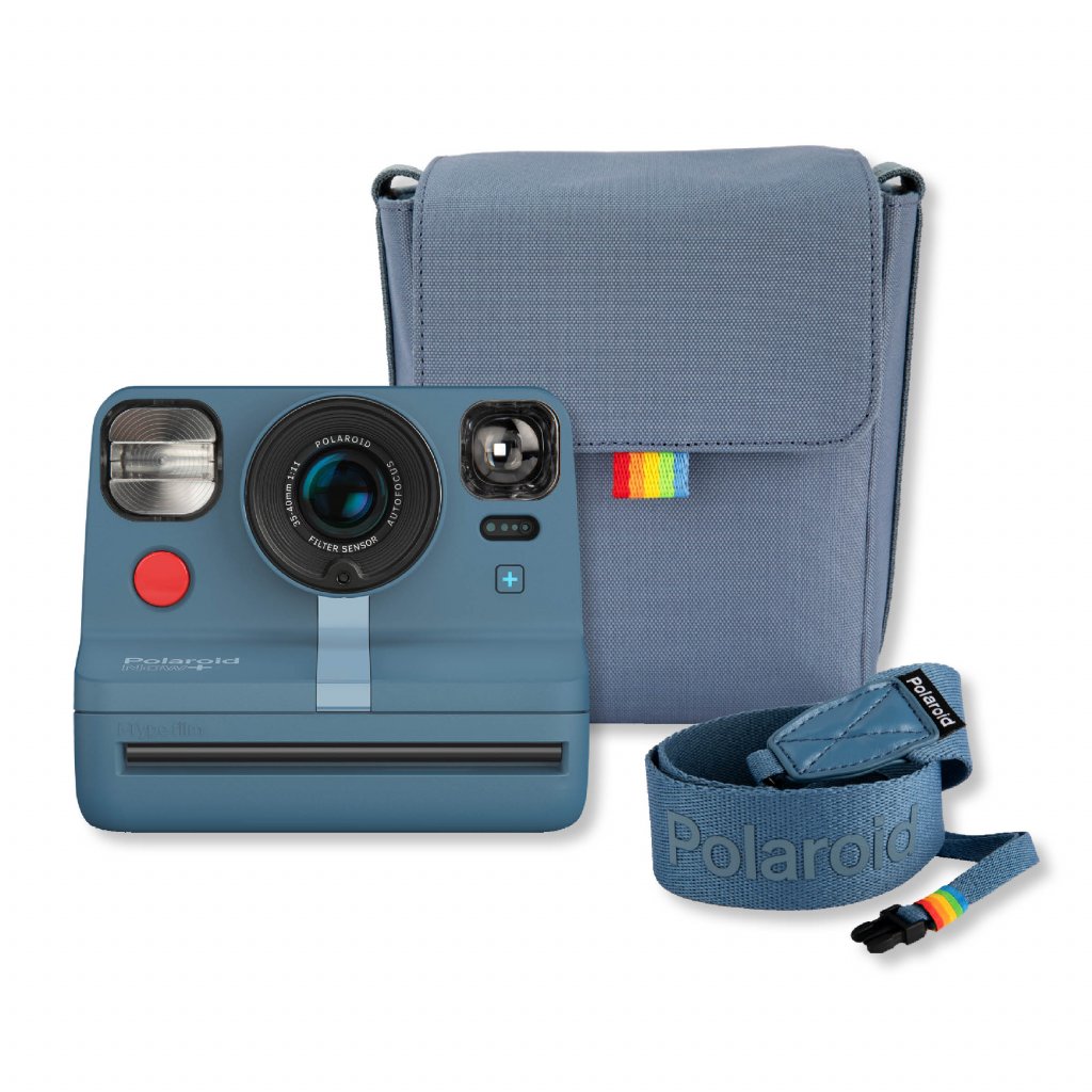 Polaroid Now+ Calm Blue Set (fotoaparát, brašna, poutko)