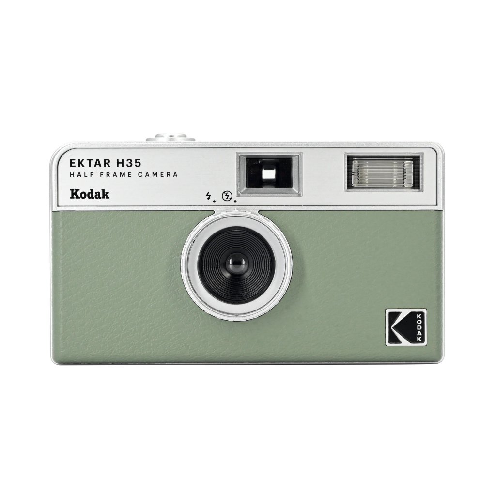 Kodak EKTAR H35 Half Frame Film Camera Sage (fotoaparát na kinofilm)