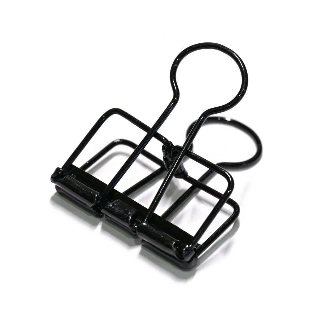 BookBinders Wire Clip M 10pcs in Box Black