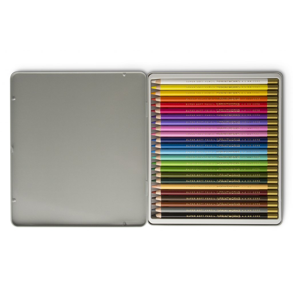 PrintWorks Color Pencils Classic 24pcs Set