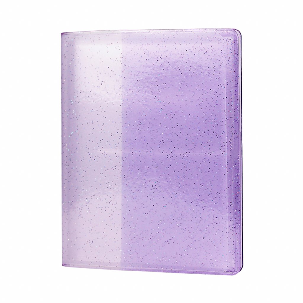 Instax Mini Pocket Album Glitter Clear Lilac