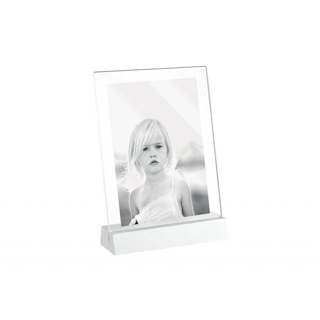 Mascagni Acrylic Frame with Stand 13x18 White (stánek s rámečkem)