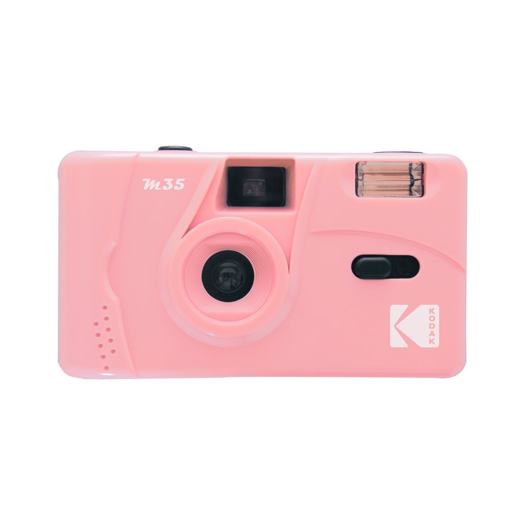 Kodak M35 35mm Film Camera Pink (fotoaparát na kinofilm)  + Baterie Kodak MAX Super AAA