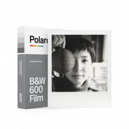 Polaroid B&W Film 600 / 8ks (černobílý film)