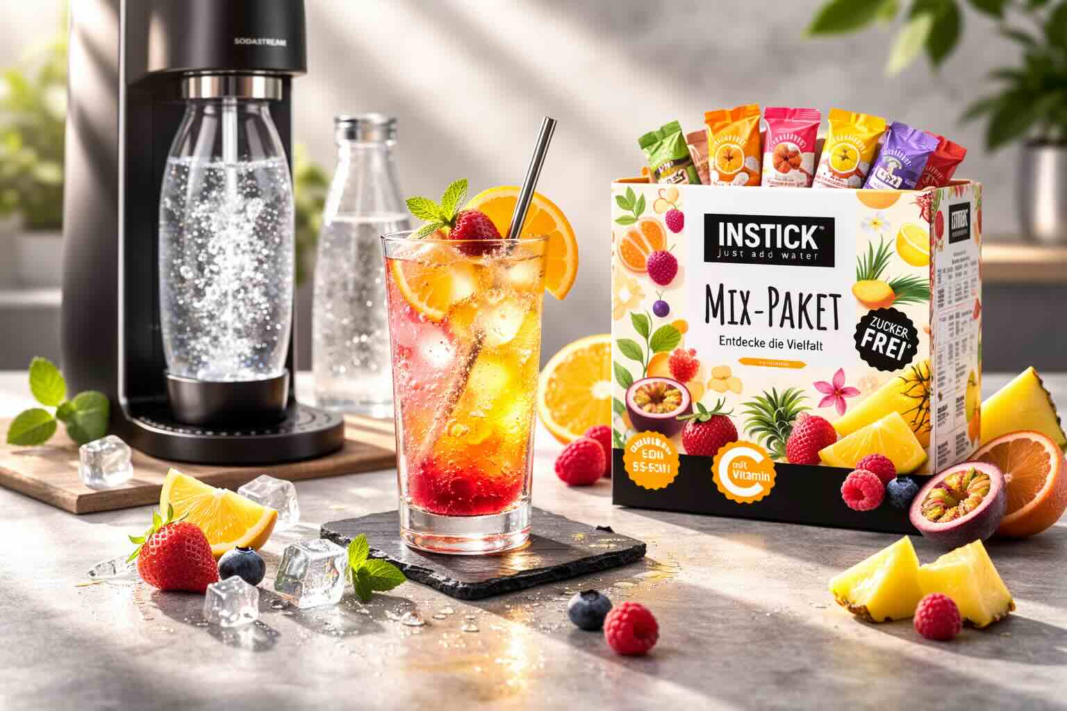 Ako vybrať príchute do SodaStreamu bez cukru