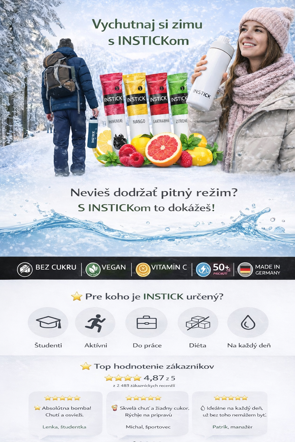 Vychutnaj si zimu s INSTICKOM