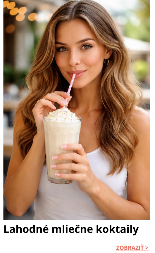 Lahodné mliečne koktaily