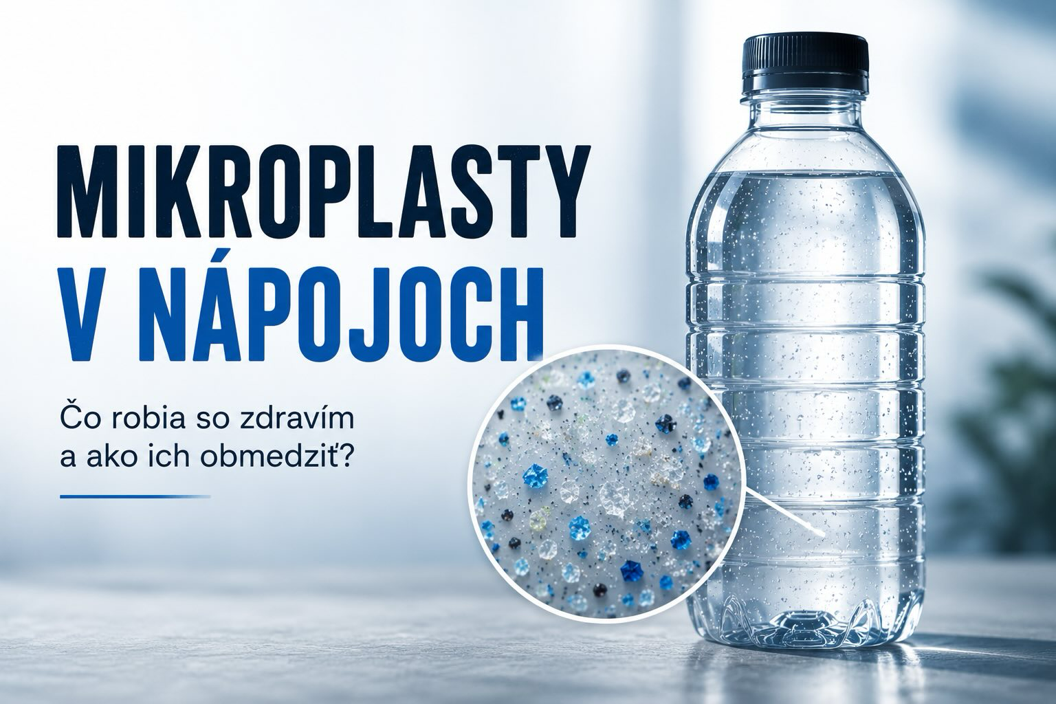 Mikroplasty v nápojoch Mikroplasty v nápojoch – vplyv na zdravie a možnosti obmedzenia