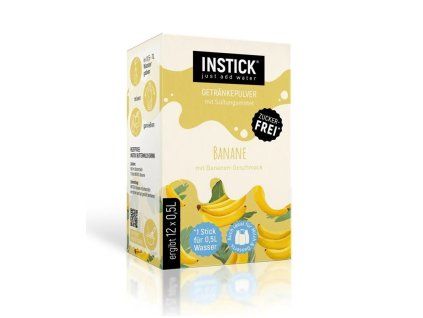 Banánová príchuť bez cukru instick