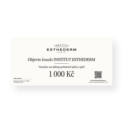 Dárkový poukaz Institut Esthederm v hodnotě 1 000 Kč