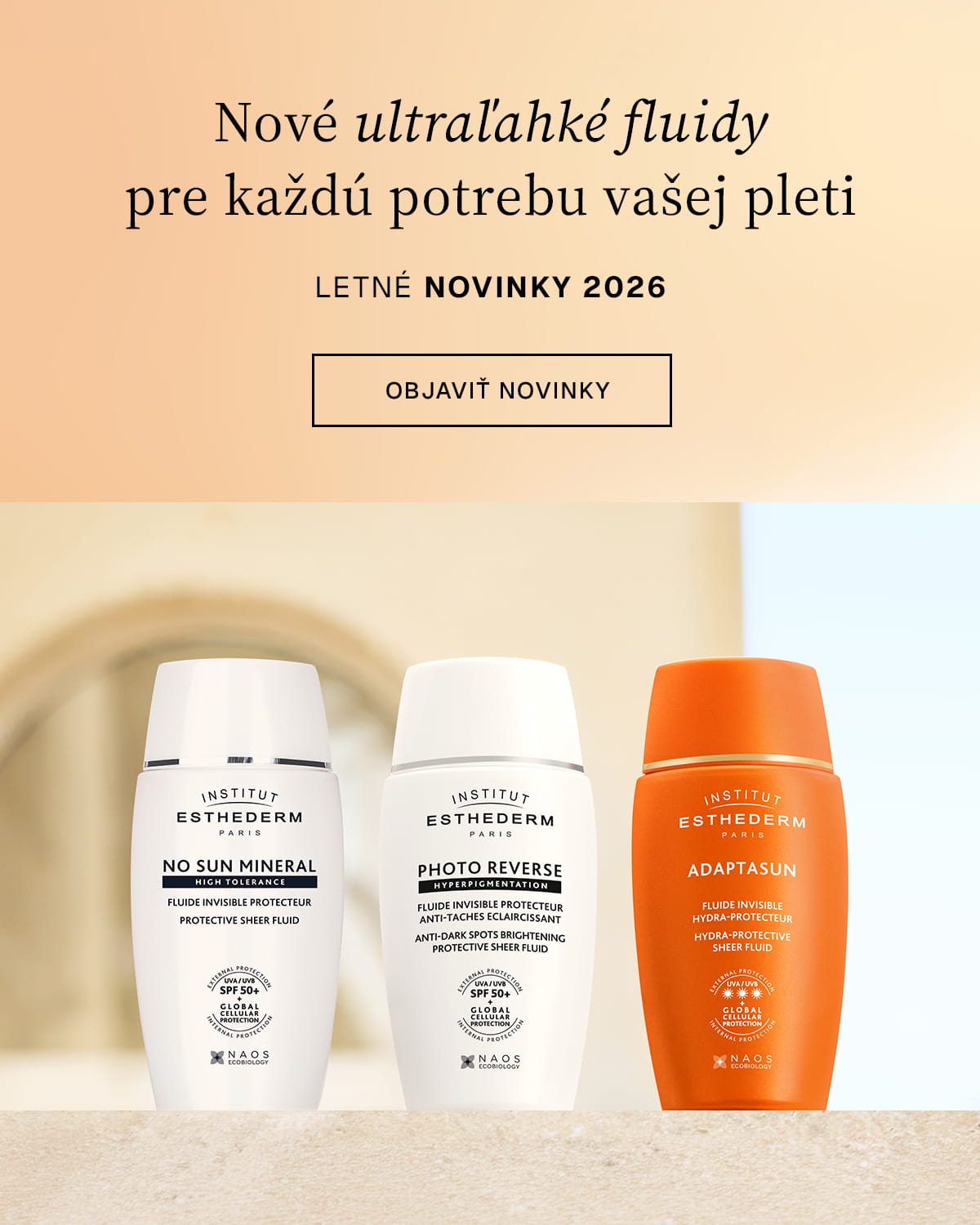 Novinky 2026 - ultraľahké ochranné fluidy