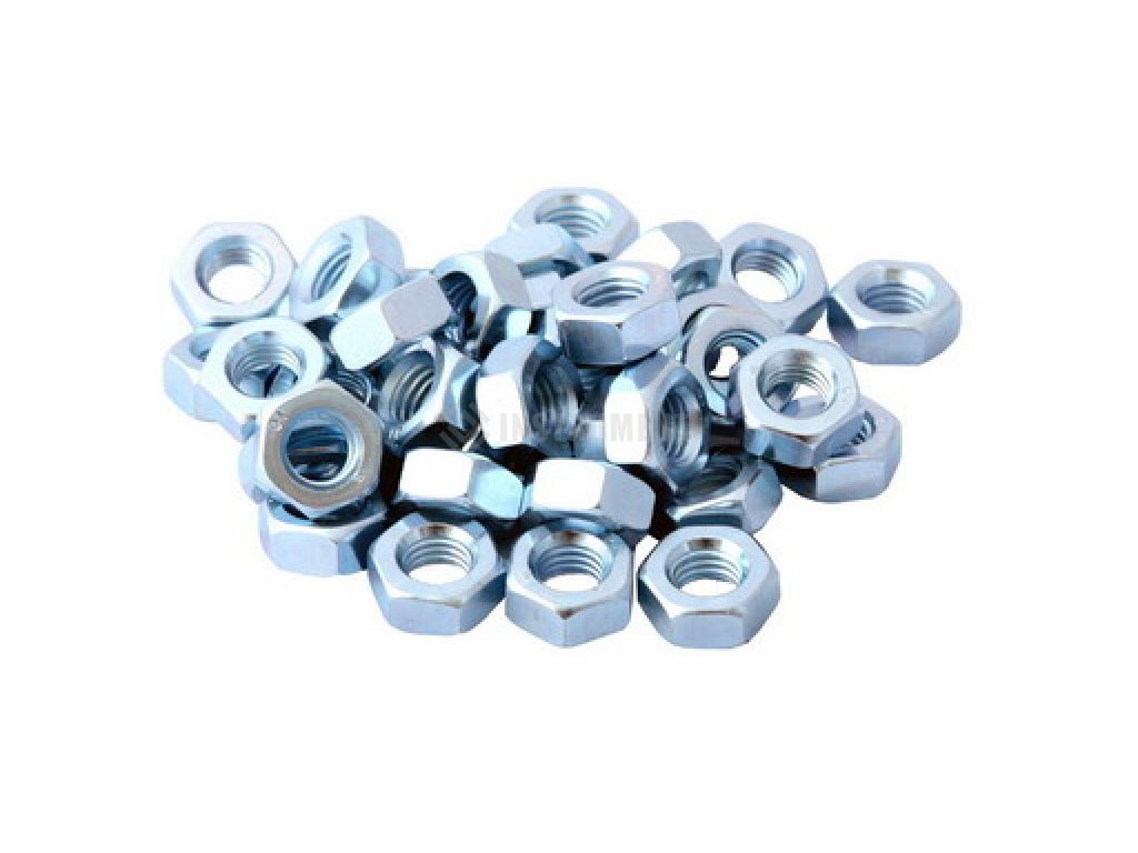 Matice  M10 100ks ZN DIN 934