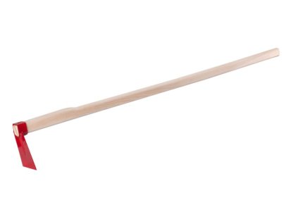 Motyka plochá kovová 75mm s násadou 120cm