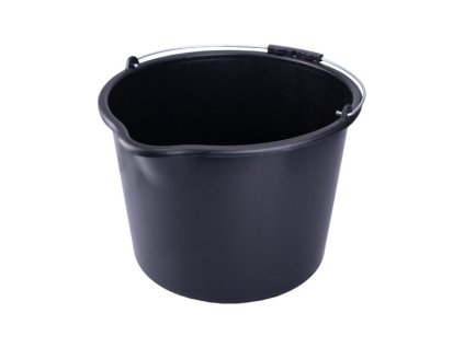 Vědro zednické 20l plastové s výlevkou a plastovou rukojetí / kbelík