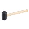 Palice gumová 55mm 31cm násada dřevo