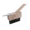 Kartáč ocelový na čištění spár, s násadou 140cm
