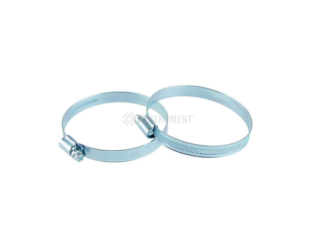 Spona hadicová 70-90mm 12mm W1 zinkovaná