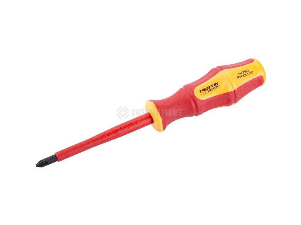 Skrutkovač elektrikársky krížový VDE 2x100 PH FESTA