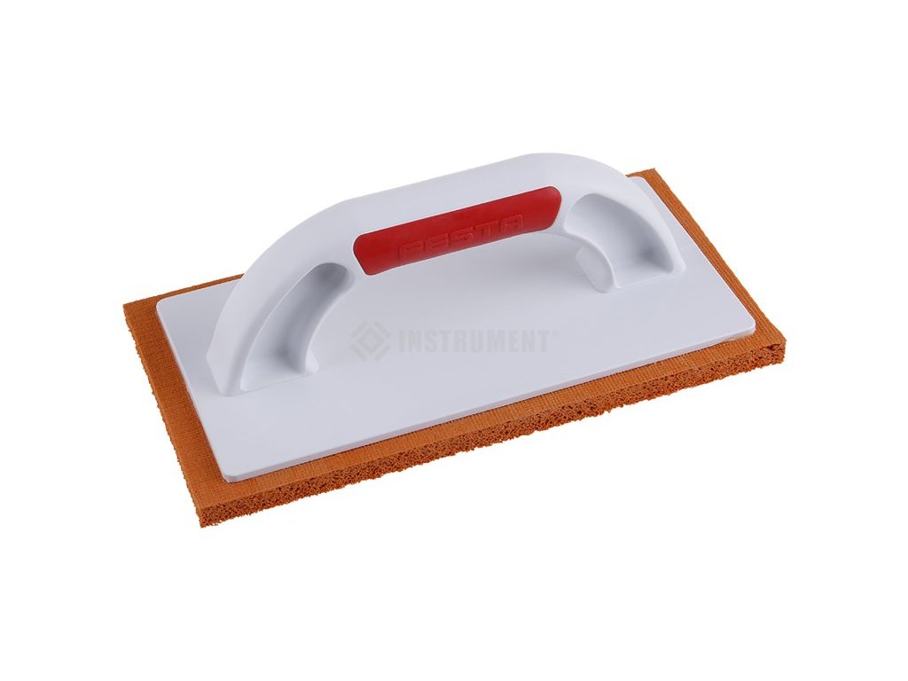 Hladítko plastové huba jemná oranžová 250x130x12mm FESTA