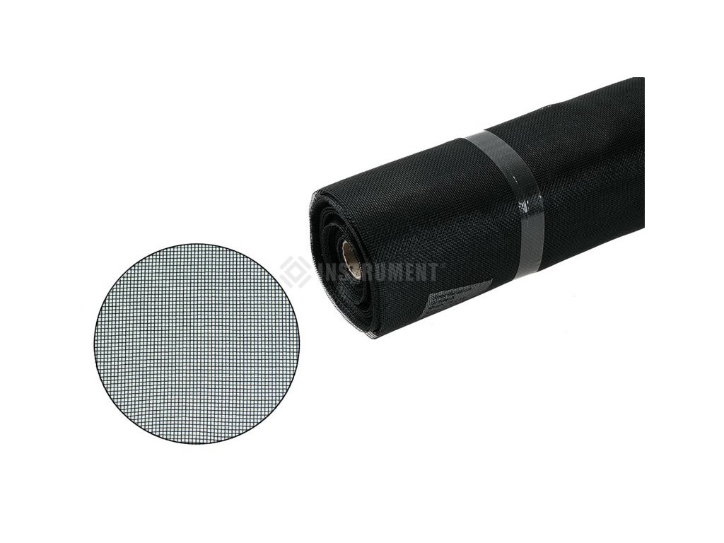 Sieť proti hmyzu sklovlákno 1,2Mx30M čierna