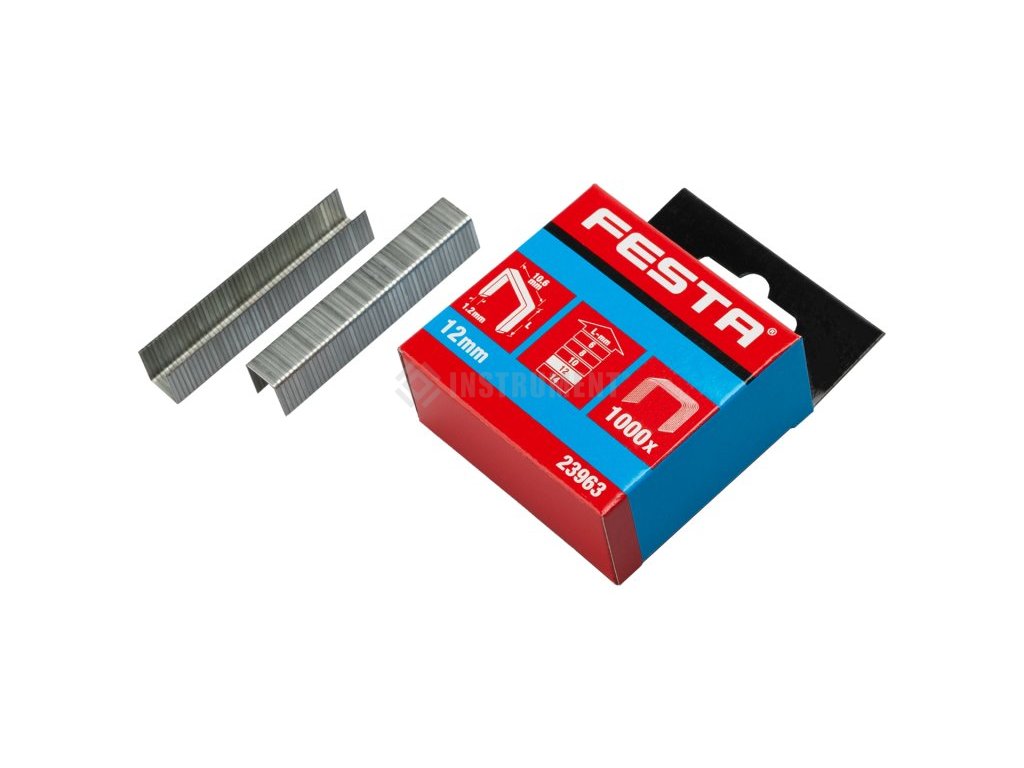 Spony extra 12mm 1000ks do sponkovačky