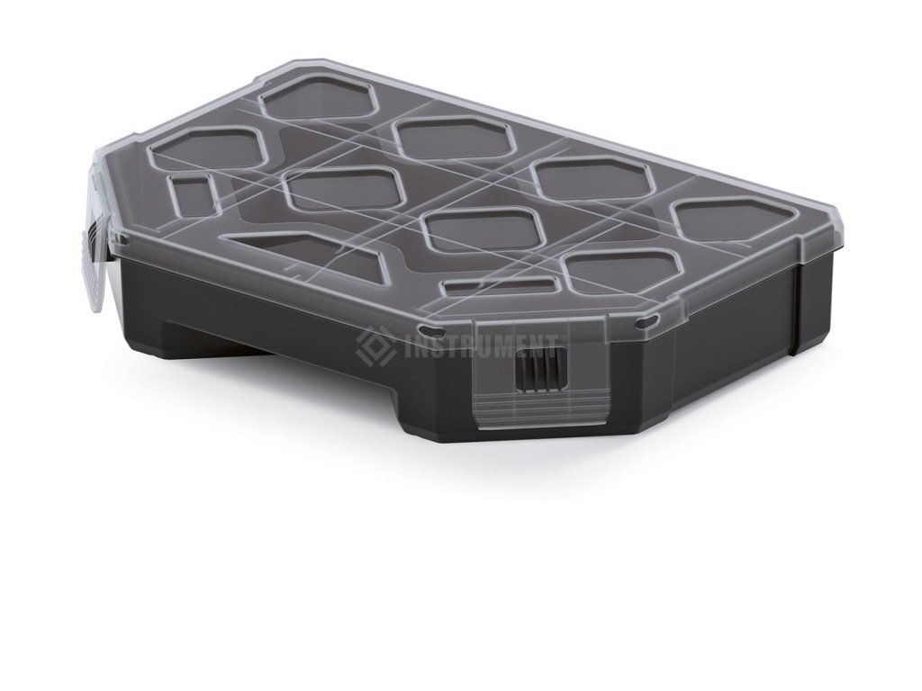 box organizér s priehradkami 28,4x19,5x4cm TAGER KTG30204-S429 čierny