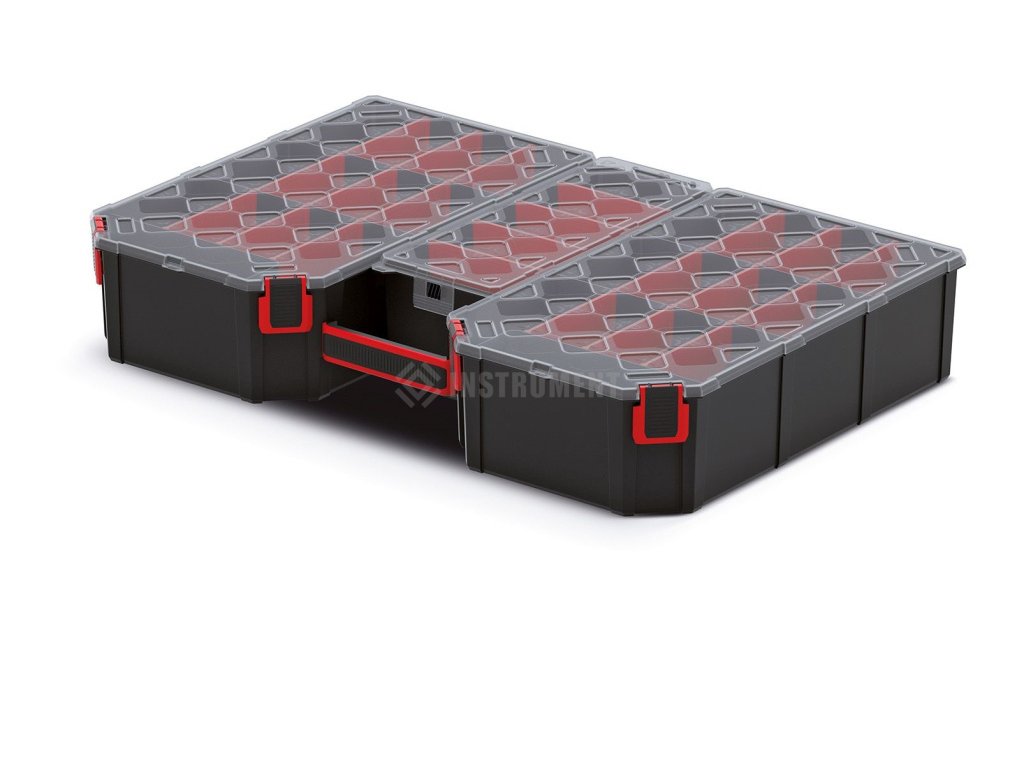 box organizér vysoký 57,7x39x10,5cm TAGER KTG604010S-S429 čierny