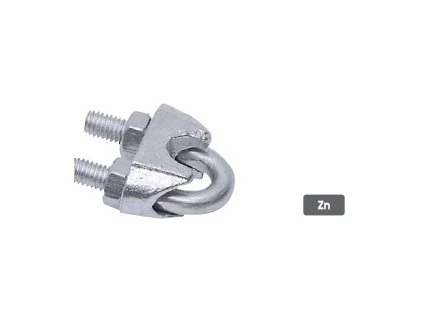 svorka lanová 12mm DIN 741 Zn / spojka