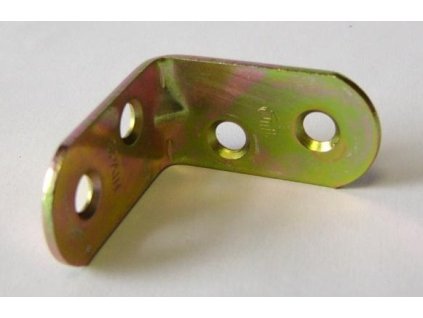 uholník 20x20mm žltCr