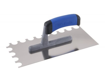 hladítko nerez 130x270mm polguľaté zuby G-1 0463