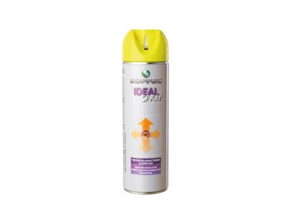 sprej fluorescenčný IDEAL, 500ml, žltý / spray