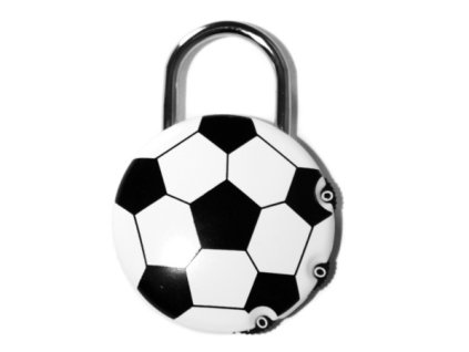 zámok visiaci YALE FOOTBALL Lopta