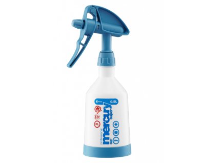postrekovač ručný dvojčinný Mercury Super Pro+ 360° 0,5l modrý KWAZAR