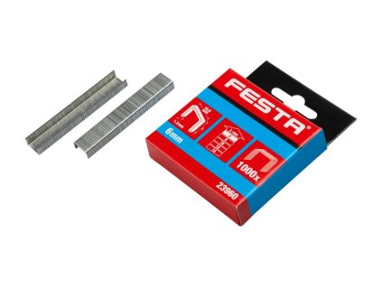 spony extra 6mm 1000ks do sponkovačky