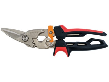 nožnice na plech ľavé PowerGear červené Fiskars 1027209