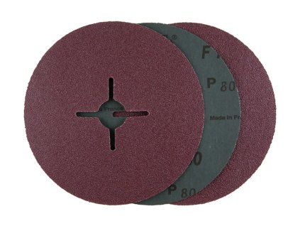 kotúč fibrový 150mm P80 3ks sada