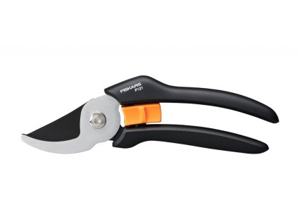 nožnice záhradné Solid P121 dvojčepeľové čierne Fiskars 1057160