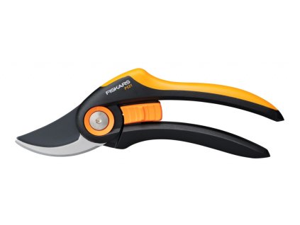 nožnice záhradné dvojčepeľové Plus P521 čierne Fiskars 1057167
