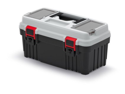 box na náradie 47x25,6x23,8cm OPTIMA KOP5025-4C čierny-sivý Kistenberg