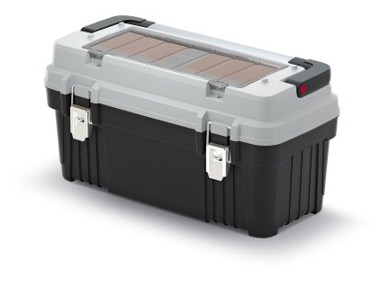 box na náradie 58,6x29,6x30,5cm OPTIMA KOPA6030BM-4C čierny-sivý